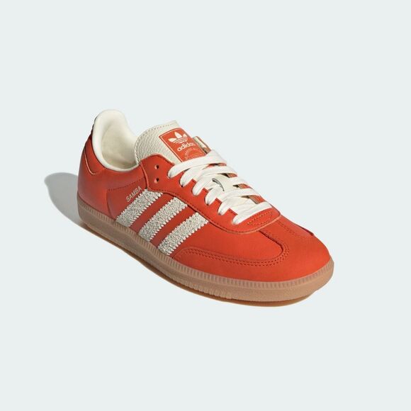 [NEW] Women's adidas Samba OG Shoes 'Orange' JI2737 - Picture 5 of 8